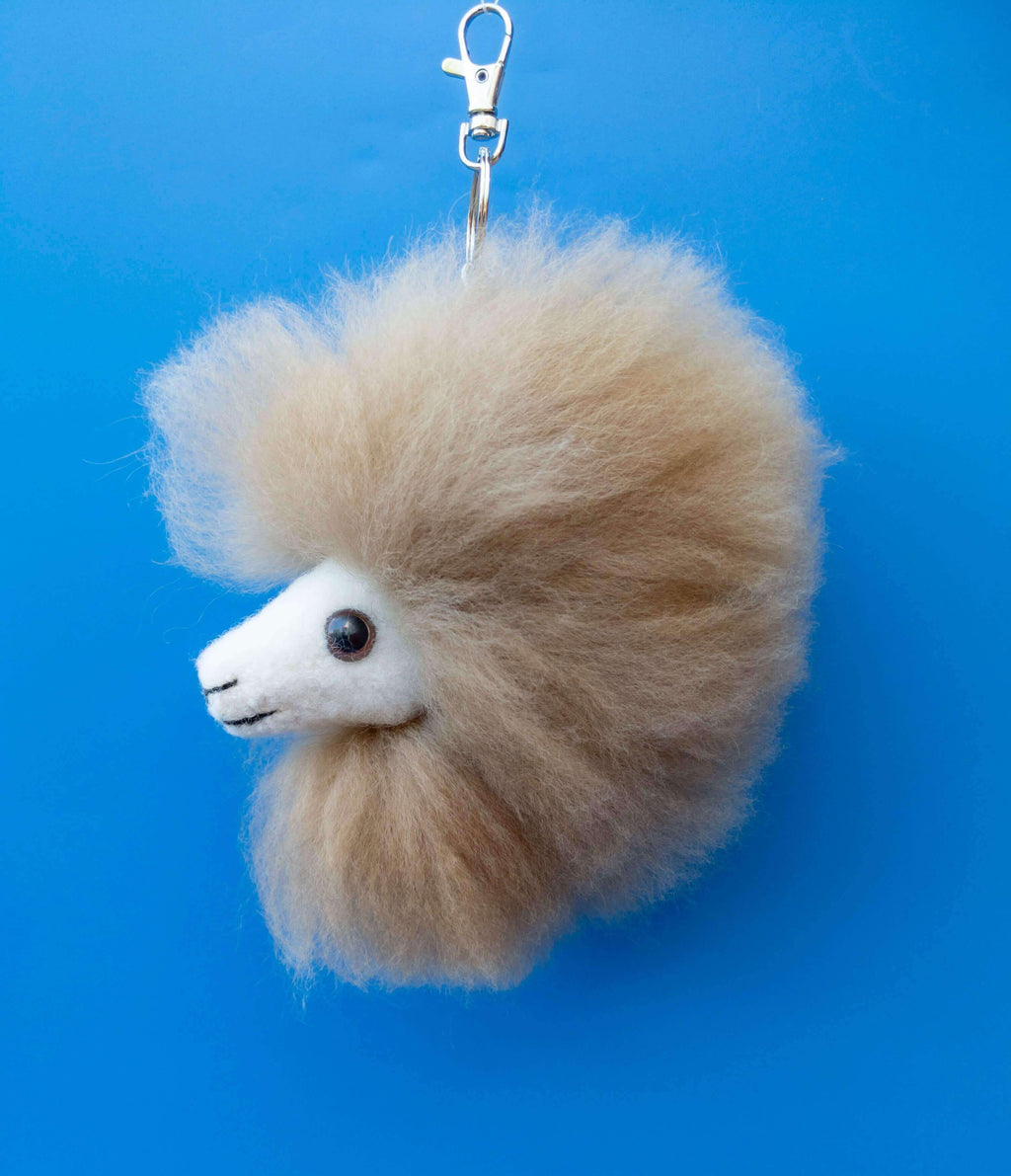 Cute Alpaca Keychain – Inspired Peru