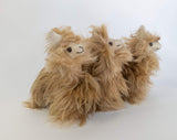 Handmade Small Suri Alpaca Stuffed Animal – 7” Silky Long-Fiber Peruvian Plush – Rare Mini Suri Fur, Ethically Sourced & Hypoallergenic