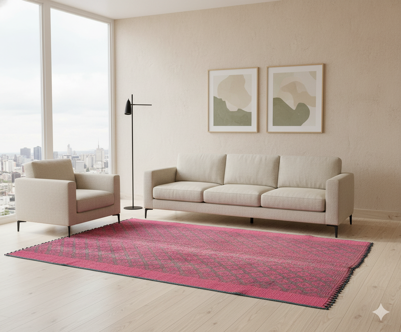 Peruvian Frazada Rug Boho