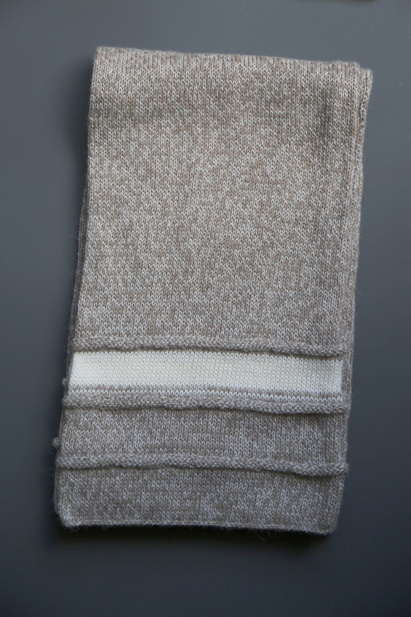 Alpaca Scarf Ancash Beige