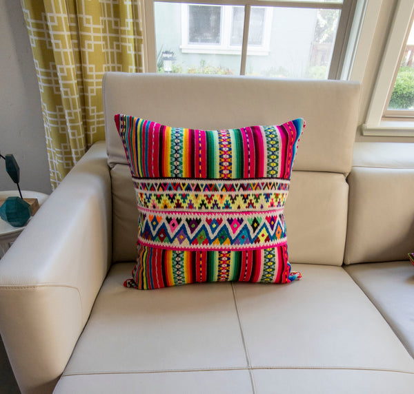 Accent Pillow Peruvian Manta