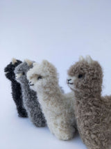 Felted Alpacas Figurine