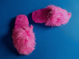 Alpaca Slipper Suri Fuchsia