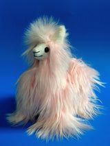 alpaca suri stuffed animal pink