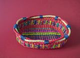 Red Basket Hand Woven