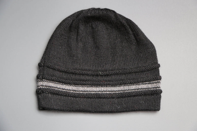 Alpaca Beanie - Ancash Black