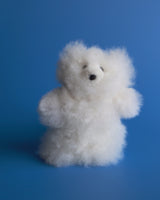 Alpaca Stuffed Animal Small White Bear