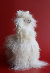 Alpaca Stuffed Animal White