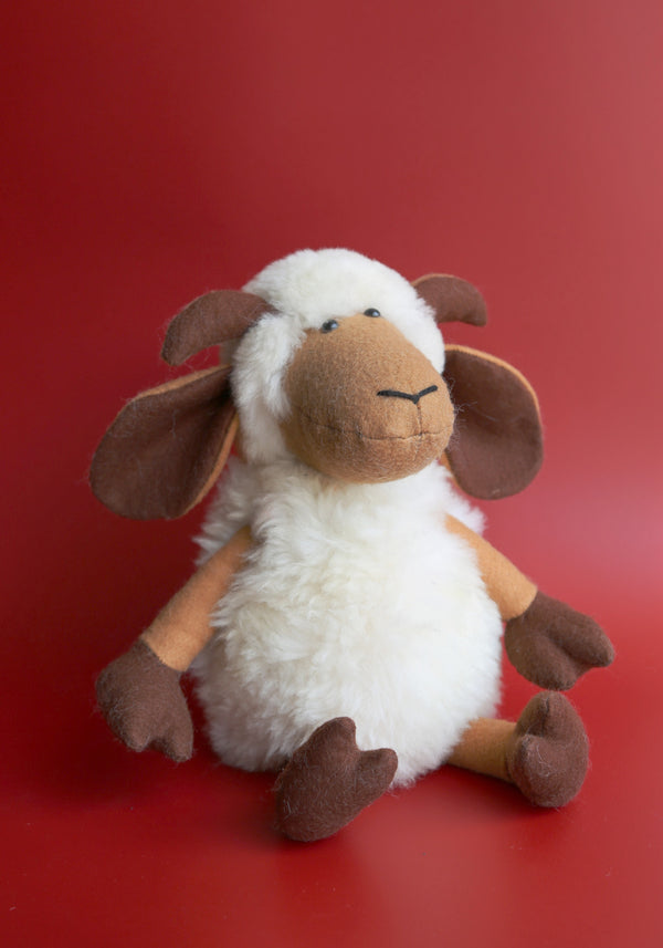 handmade alpaca stuffed animal lamb