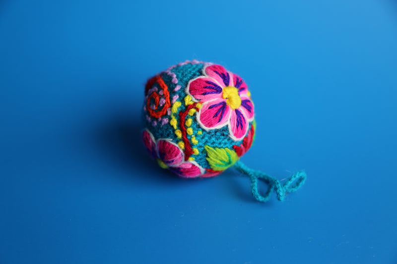 Andes Flowers Ornament Set
