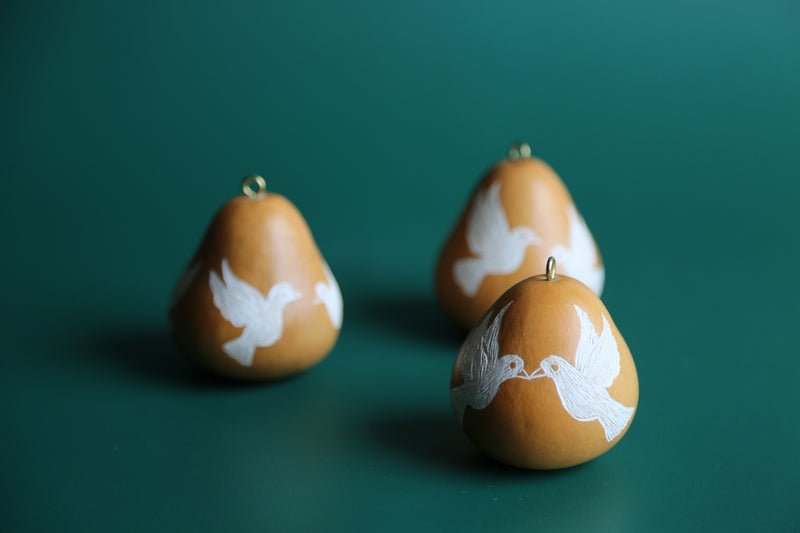 Dove Natural Ornament