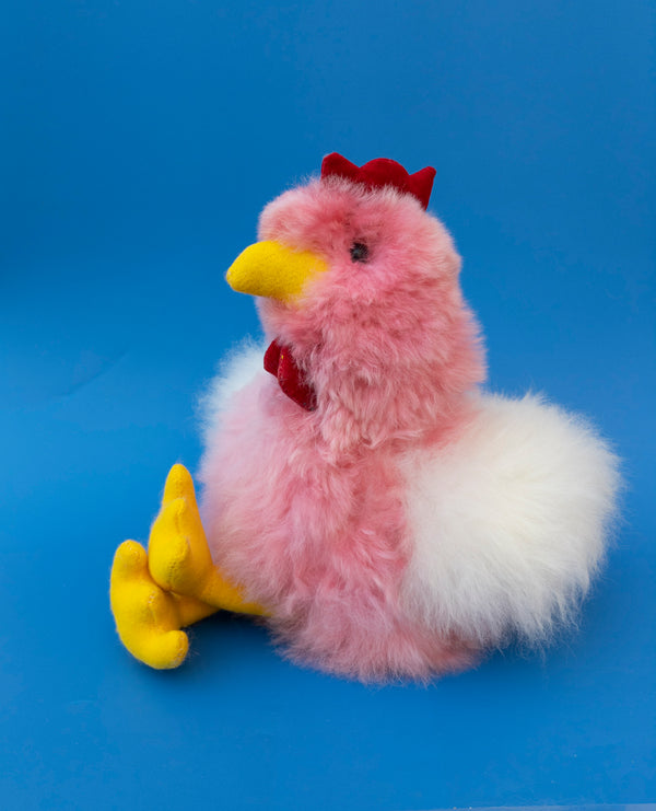 Alpaca Stuffed Animal Pink Chicken