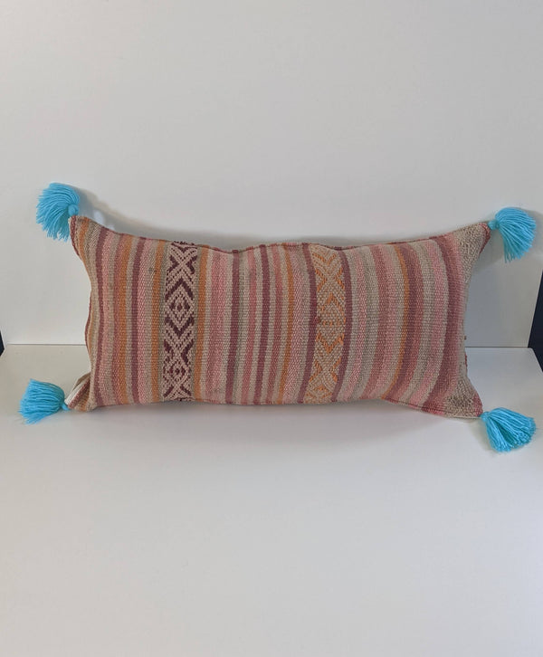 Earthy Colors Decorative Lumbar Pillow