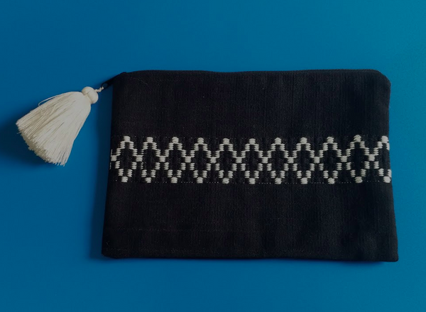 Hand Woven Cotton Pouch Rombo