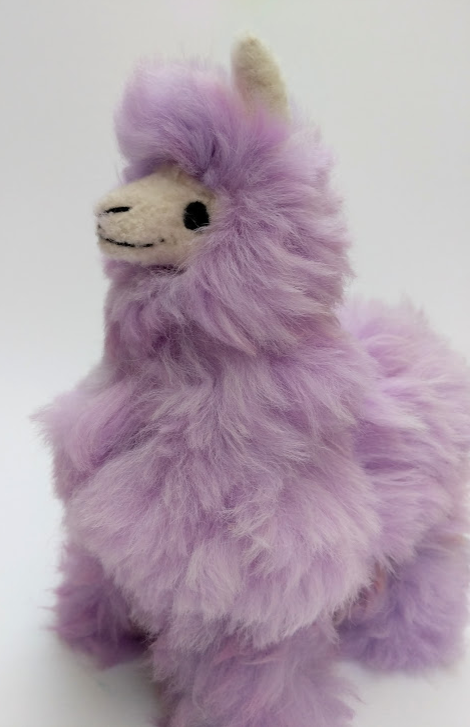 Purple Llama  Alpaca Stuffed Animal