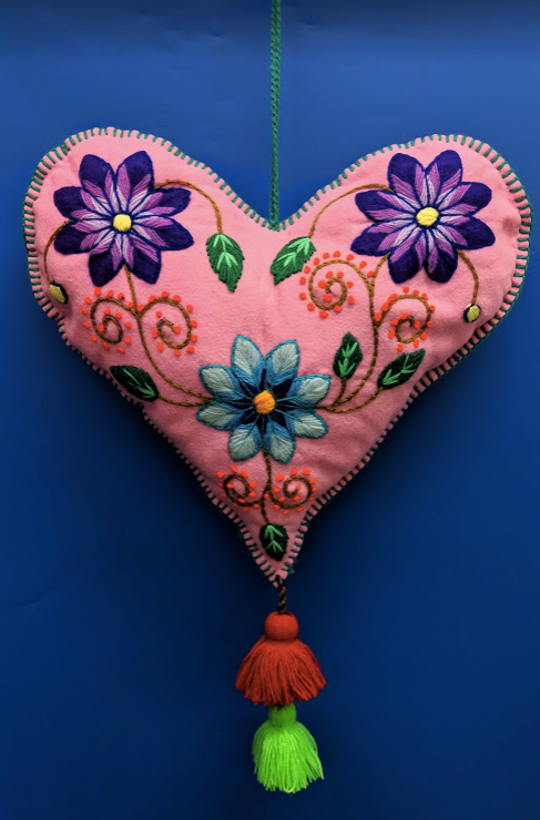 Heart Decor Rosa