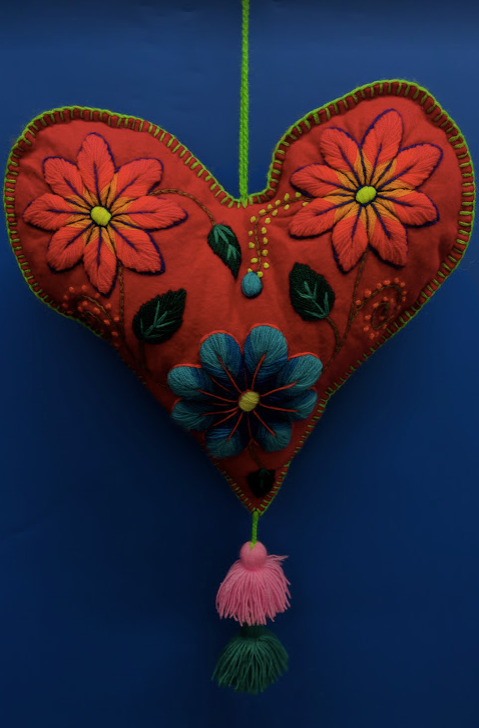 Heart Decor Red