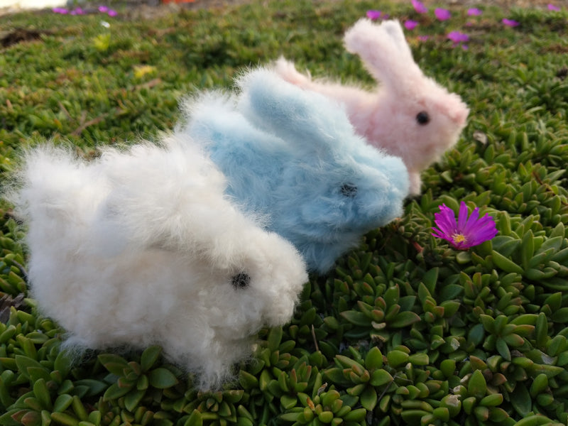 Alpaca Fur Rabbit Alpaca Fur Bunny Rabbit | Handmade, Ethical & Hypoallergenic Plush ...