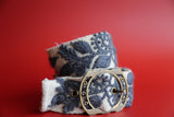 Hand Woven Grey Belt